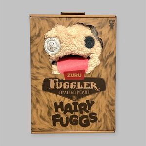 FUGGLER HAIRY FUGGS OOGAH BOOGAH CREME FUNNY UGLY MONSTER NEW 2025 Plush  9”